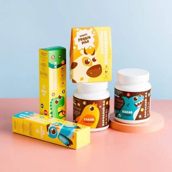 Какао "Взрослей-ка", обогащённый железом и витамином С