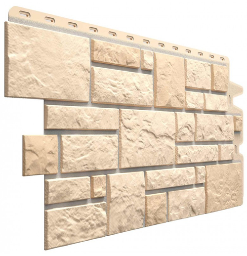 Фасадные панели (Цокольный Сайдинг) Деке Burg Пшеничный