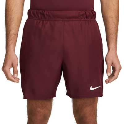 Мужские шорты теннисные Nike Court Dri-Fit Victory Short 7in - night maroon/white