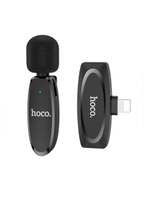 Микрофон петличный беспроводной для телефона hoco L15 lightning