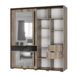 Шкаф-купе Крафт-8, Дуб Каньон