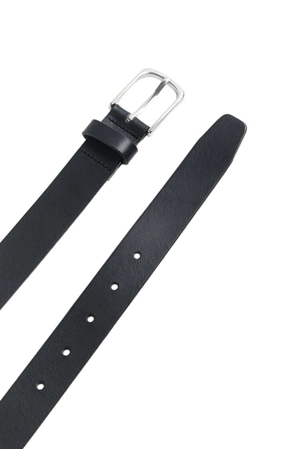 ZARA КОЖАНЫЙ РЕМЕНЬ, ЧЕРНЫЙ