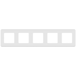 Рамка 5 постов белый Inspiria Legrand