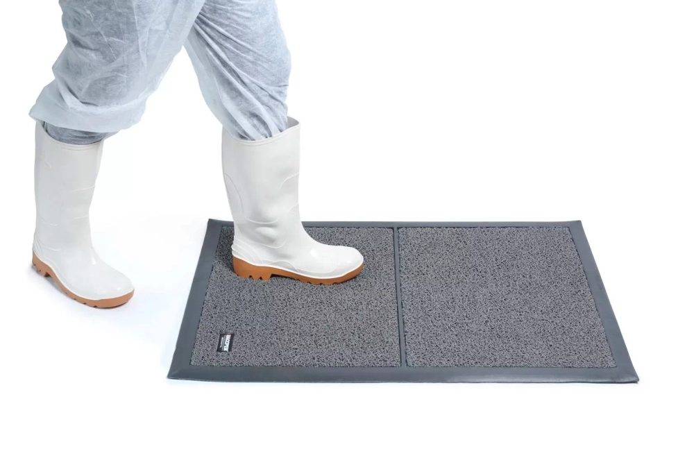 Мат дезинфицирующий HACCPER Dezmatta 950х650 мм dez6090-10 серый