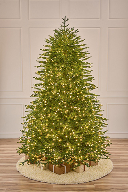 Ель искусственная с лампочкам Сиена