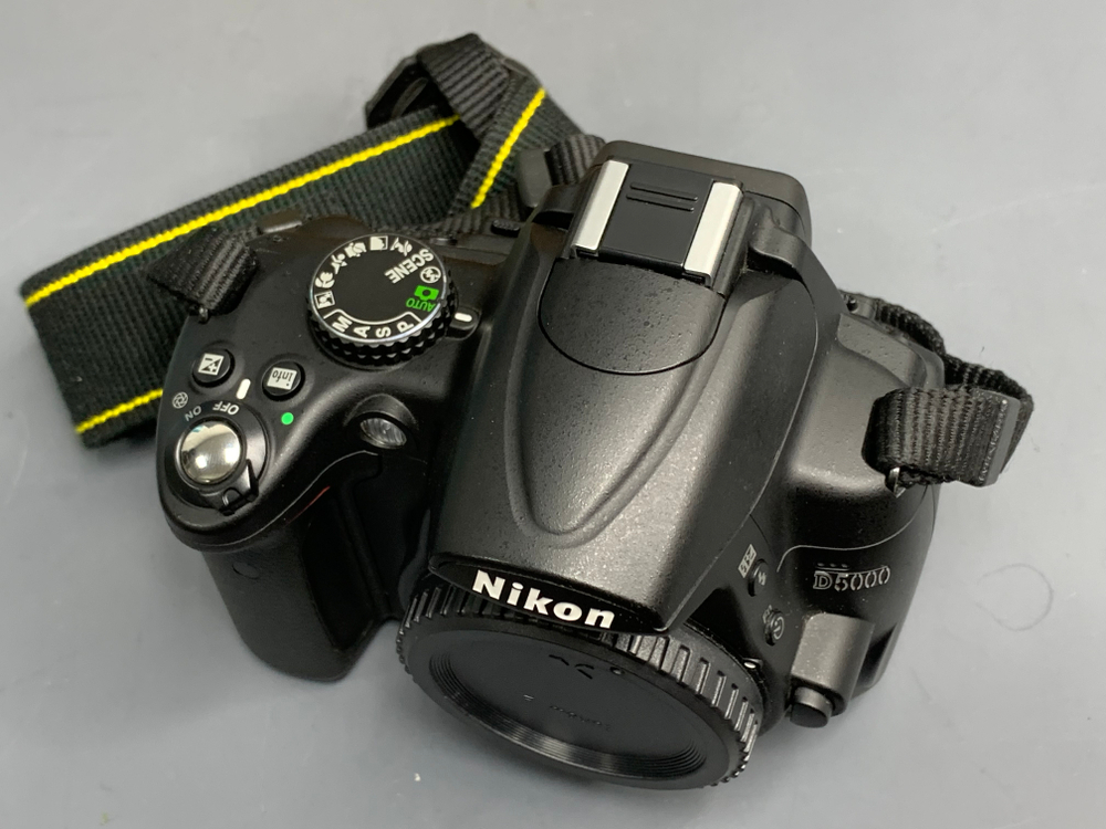 Nikon D5000 3.700 кадров