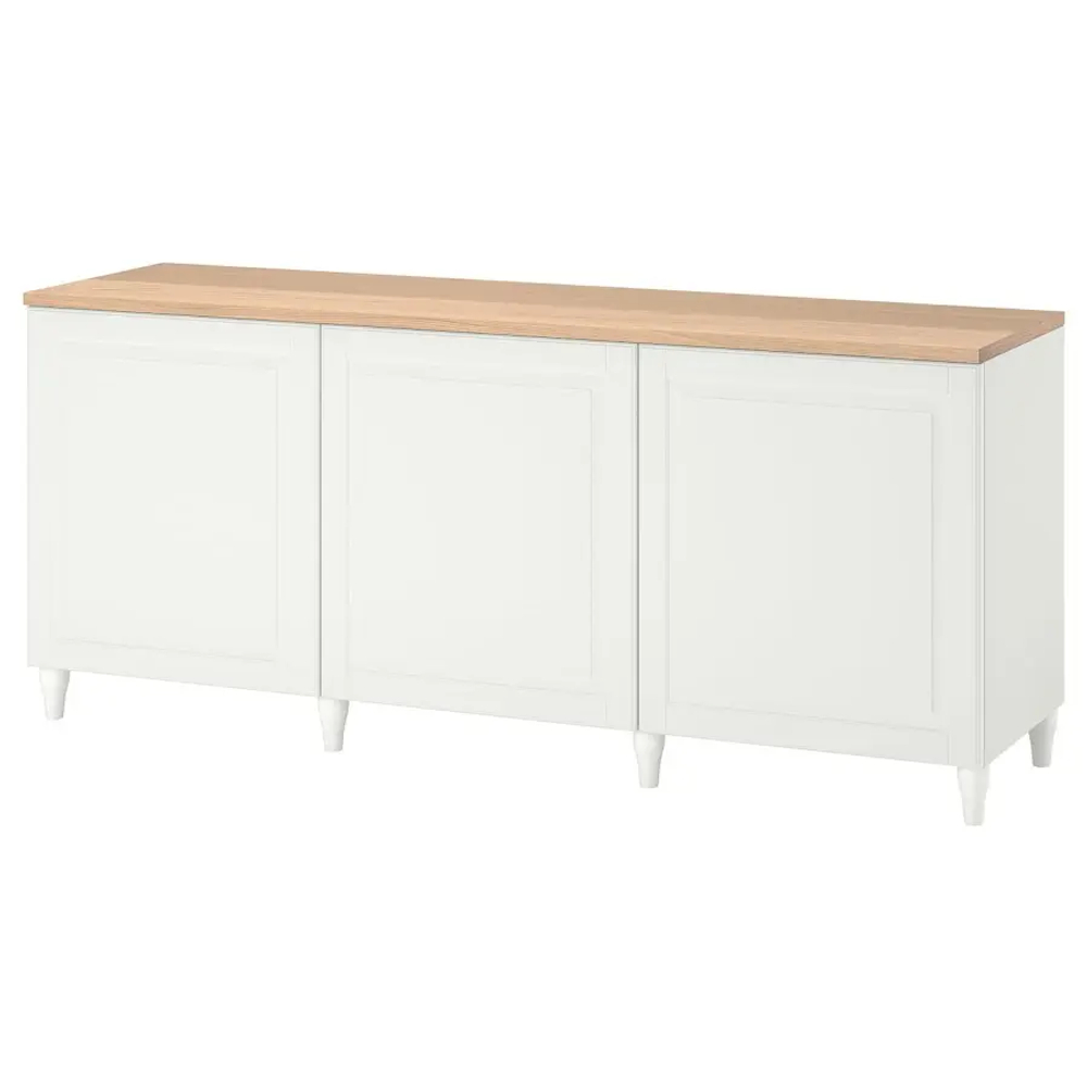 Комбинация для хранения - IKEA BESTÅ/BESTA/ БЕСТА/БЕСТО ИКЕА, 180x42x76 см, белый