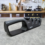 Ножеточка с регулируемым углом заточки, с пазом для ножниц "Ivlev Chef Fusion"