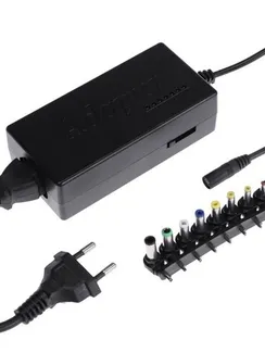 Универсальное зарядное устройство для ноутбука Luazon ZU10, 120 Вт, с переходниками 8 шт