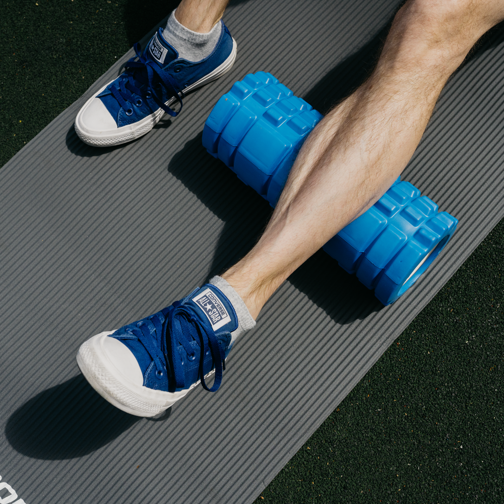 ITEX SPORT ролл МФР для фитнеса синий (для спины, рук, ног), оптом