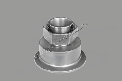 Переходник Самогон и водка ХД/4-Кламп 2.0" (DN50)