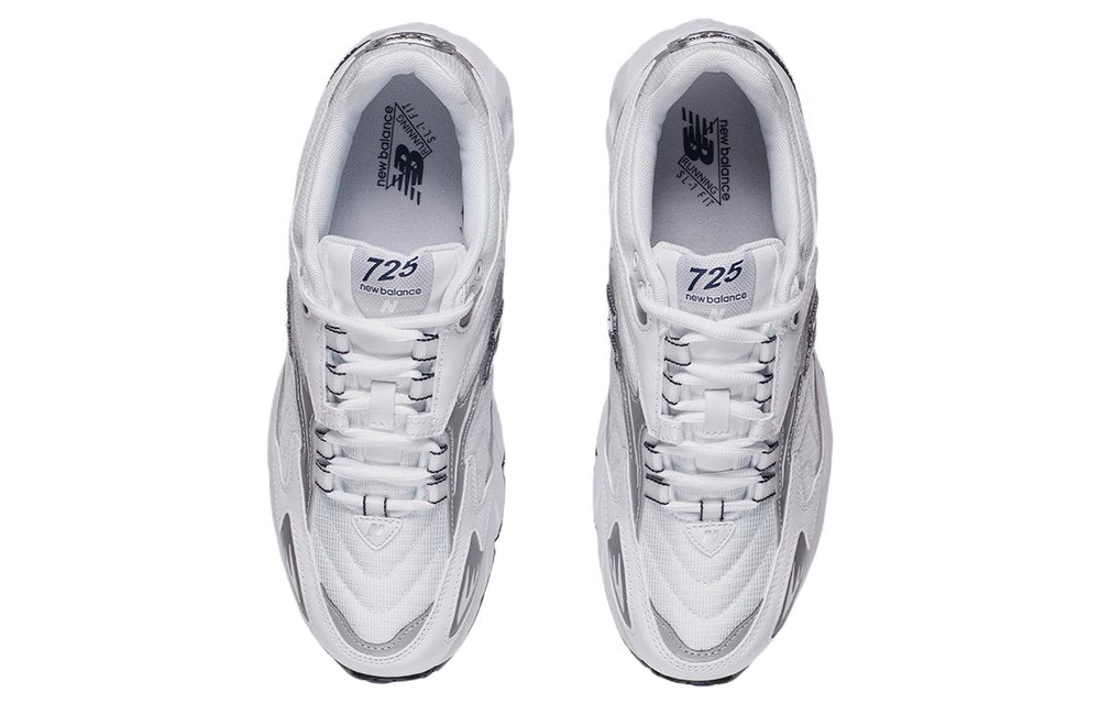 New Balance 725 Metallic Silver White
