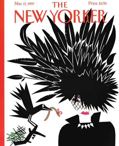 Постер журнала The New Yorker 17-03-1997, двусторонний
