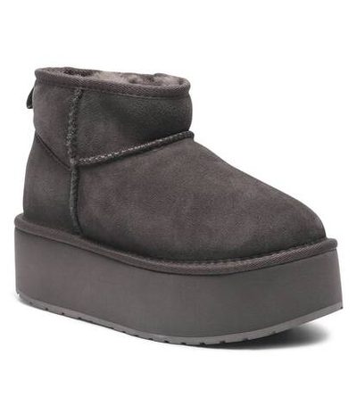 Кожаные угли Stinger EMU Australia - серый(W13082)