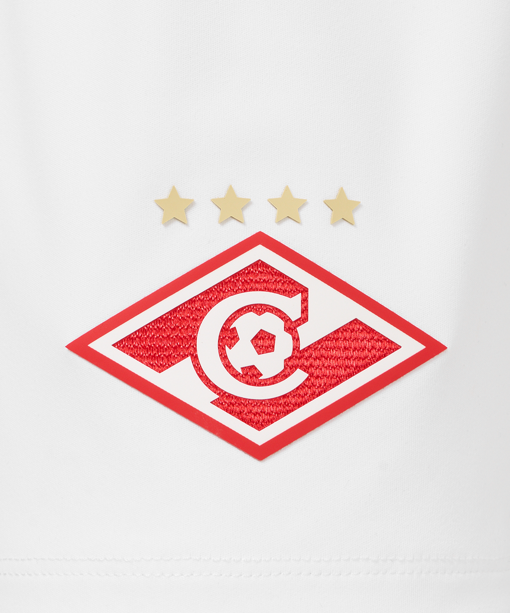 Шорты игровые Jögel PerFormDRY Spartak 25 Home Shorts-K, белый