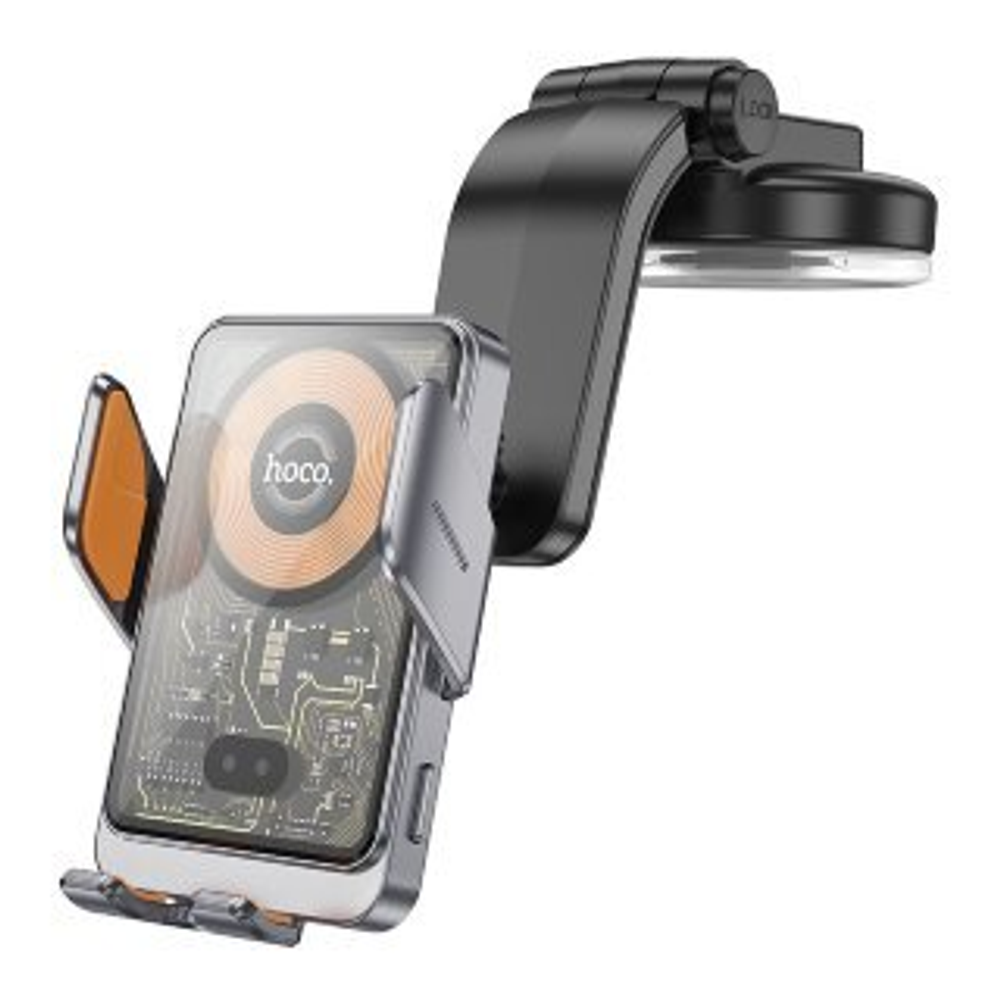 HW8 Transparent Discovery Edition wireless fast charging car holder(center console)