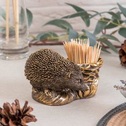 Держатель для зубочисток Ежик Барб Бронза
