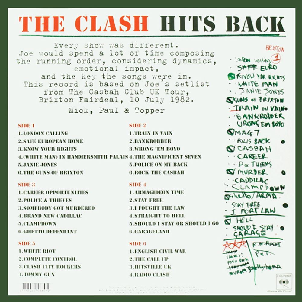 The Clash / Hits Back (3LP)