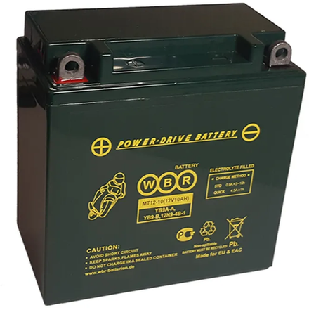 WBR MT12-10 аккумуляторная батарея для мотоцикла/квадроцикла
