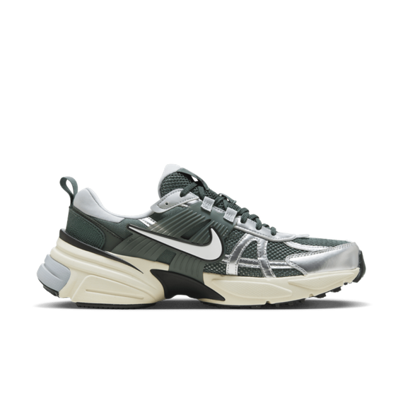 NIKE V2K Run Повседневная обувь Низкий Топ Серо-зеленый Мужской