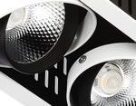Встраиваемый светильник Ambrella Light Classic T81 T813 BK/CH 3*12W 4200K