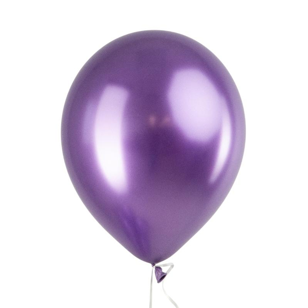 Шар 12" Фиолетовый хром / Luster Purple деко