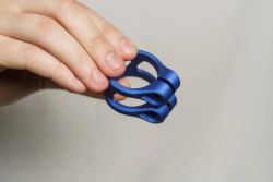 Зажим Ethic sylphe double clamp 31.8 blue
