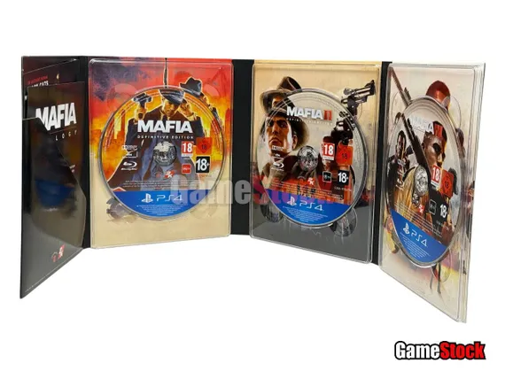 PS4 Mafia Trilogy (Б/У, Русские субтитры, CUSA-18100;17761;03617)
