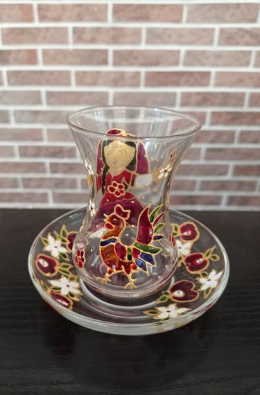 Armudu stəkan Göyçək Fatma