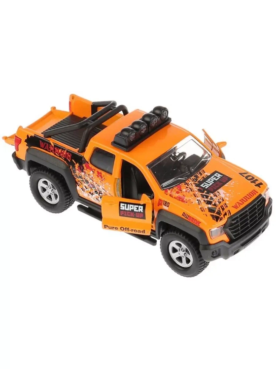 Машинка детская металлическая Пикап 13,3 см свет, звук