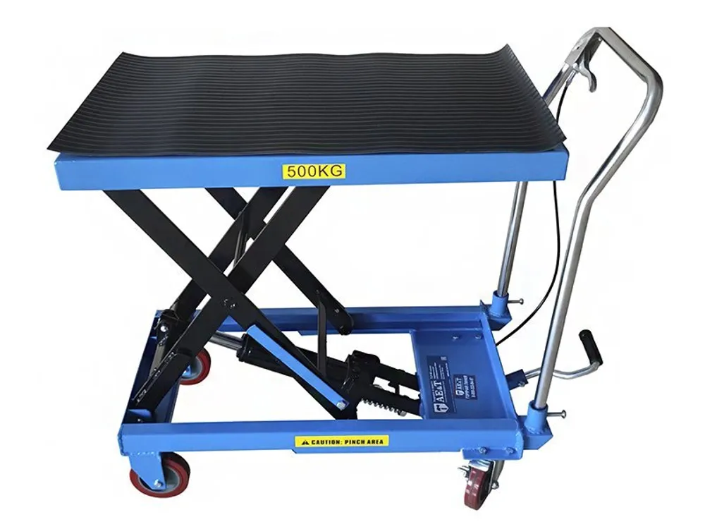 Тележка гидравлическая платформенная 500 кг AE&T TLF-50