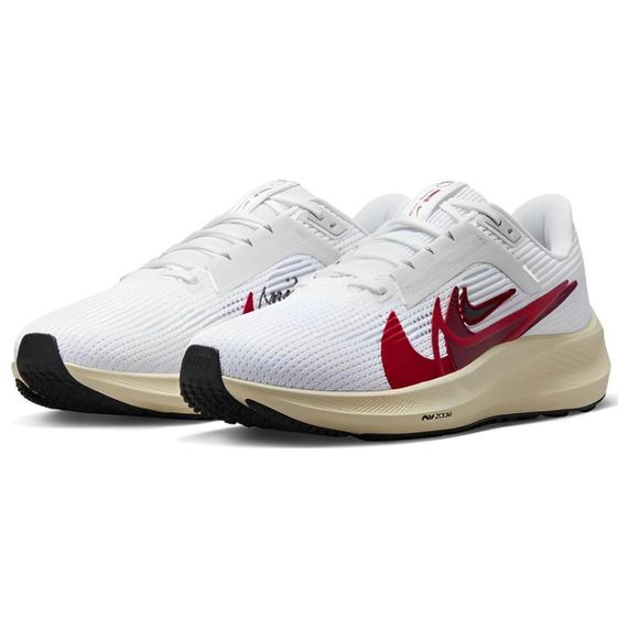 Nike Air Zoom Pegasus 40 Бежевые кроссовки Низкие Женские
