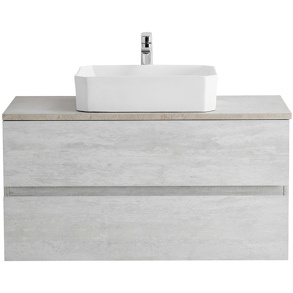 Тумба под раковину Cezares Molveno 46 80 MOLVENO 46-80-2C-SO-LB подвесная Legno Bianco