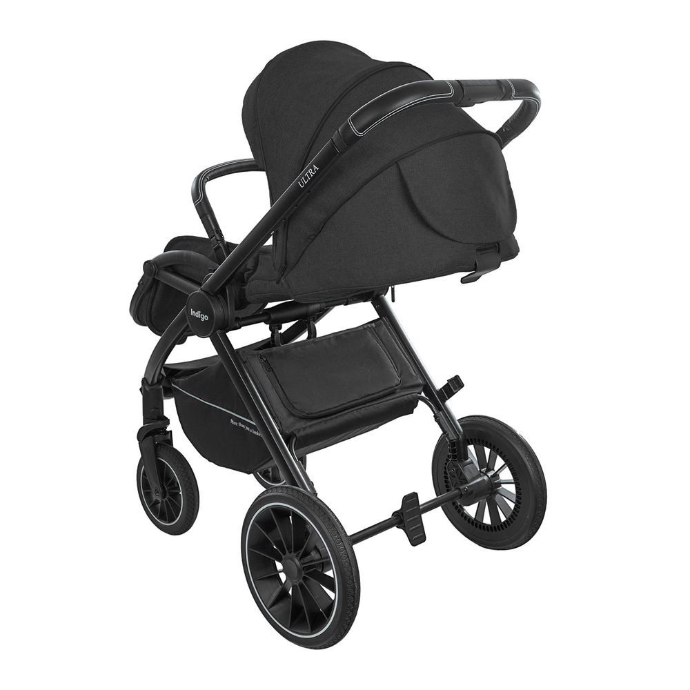 Детская коляска Indigo ULTRA 3в1 черный