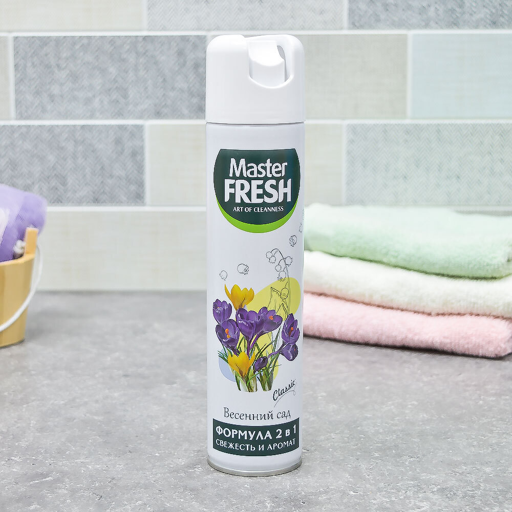 Освежитель воздуха "Весенний сад" 300мл, Master FRESH Classic
