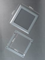 Вентиляционная Решетка РП 200х200 Серый