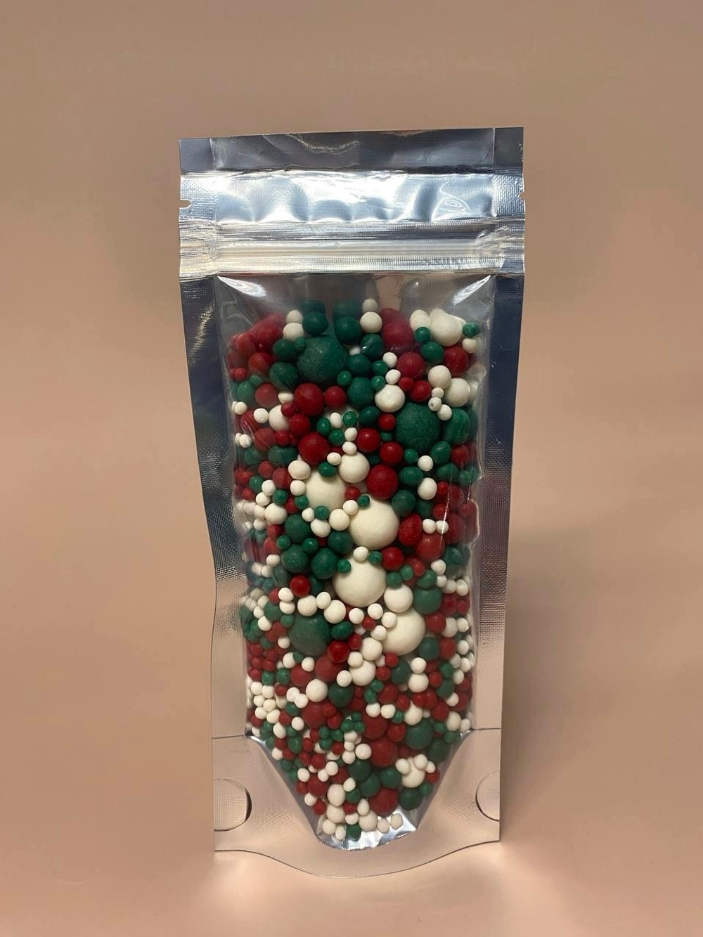 Драже взорванные зерна риса "Новогодний микс", 50 гр