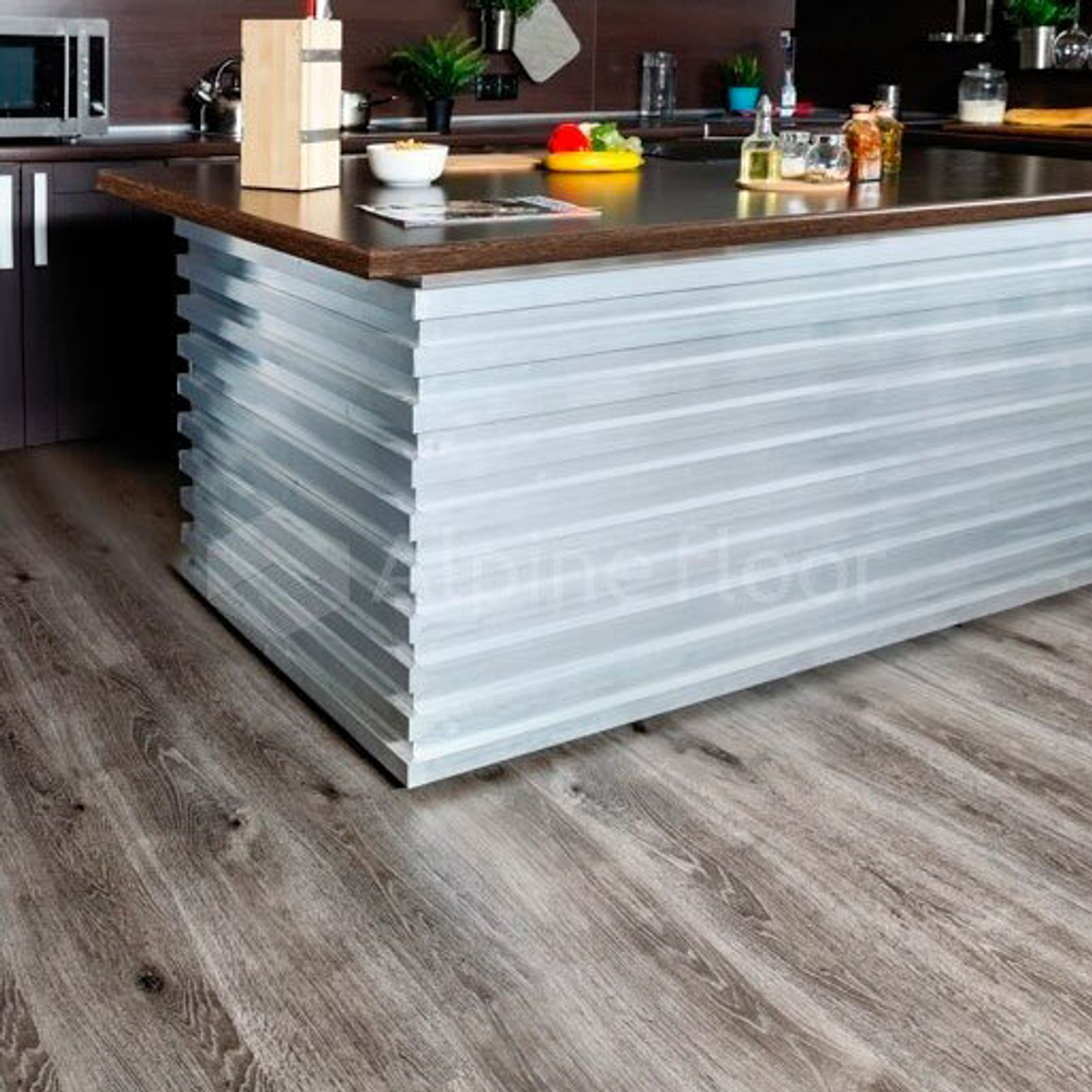 Кварцвиниловая плитка Alpine Floor Ultra ECO 5-24 Дуб дымчатый