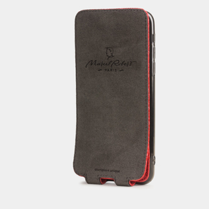 Special order: Чехол для iPhone 11 Pro Max из натуральной кожи ящерицы, кораллового цвета