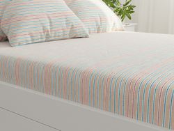 Простынь на резинке Сказка "Морская полоска" 140х200 см, перкаль