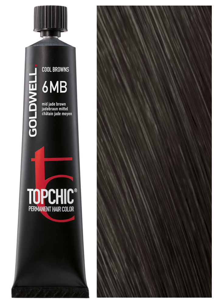 Goldwell Topchic 6MB средний матово-коричневый 60мл