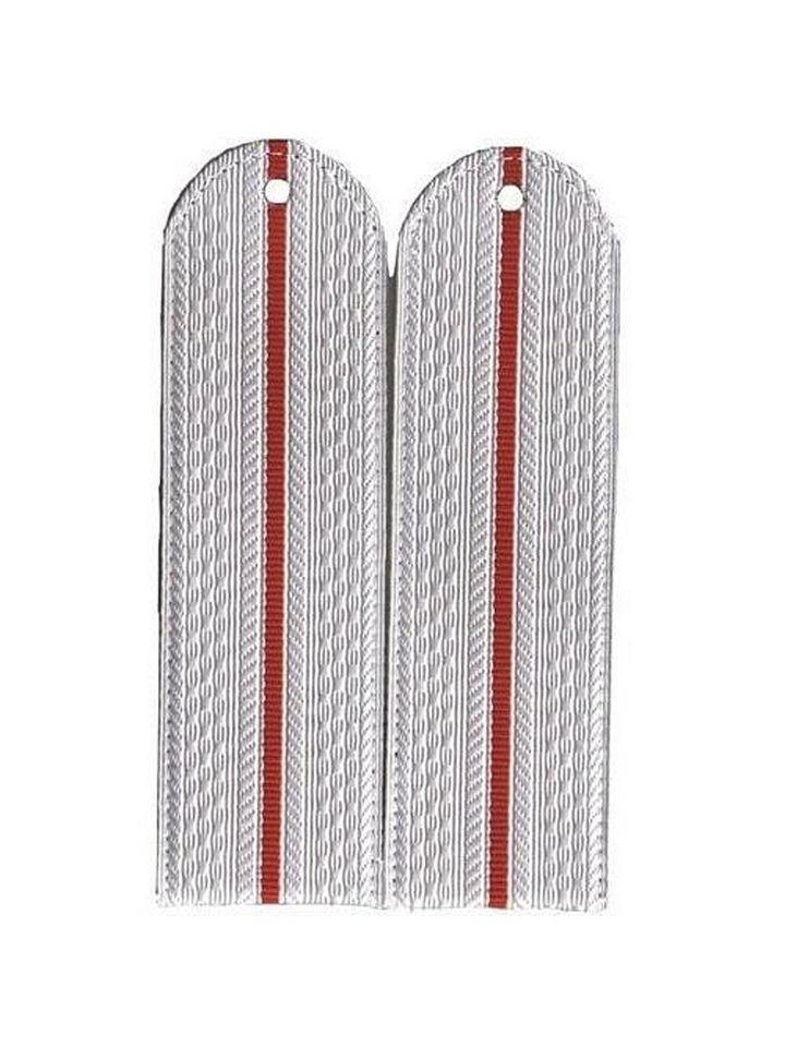 Погоны Полиция белые 1 просвет