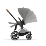 Коляска Cybex Priam IV 3 в 1 цвет Mirage Grey на шасси Chrome Brown