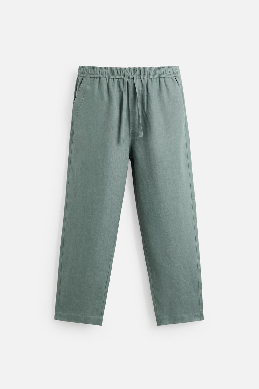 Брюки regular fit из 100% льна