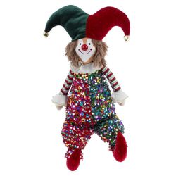 GAEM Игрушка набивная "Клоун", L16 W11 H37/29 см