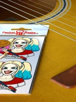 Стикеры - Сумасшедшая девочка с кувалдой