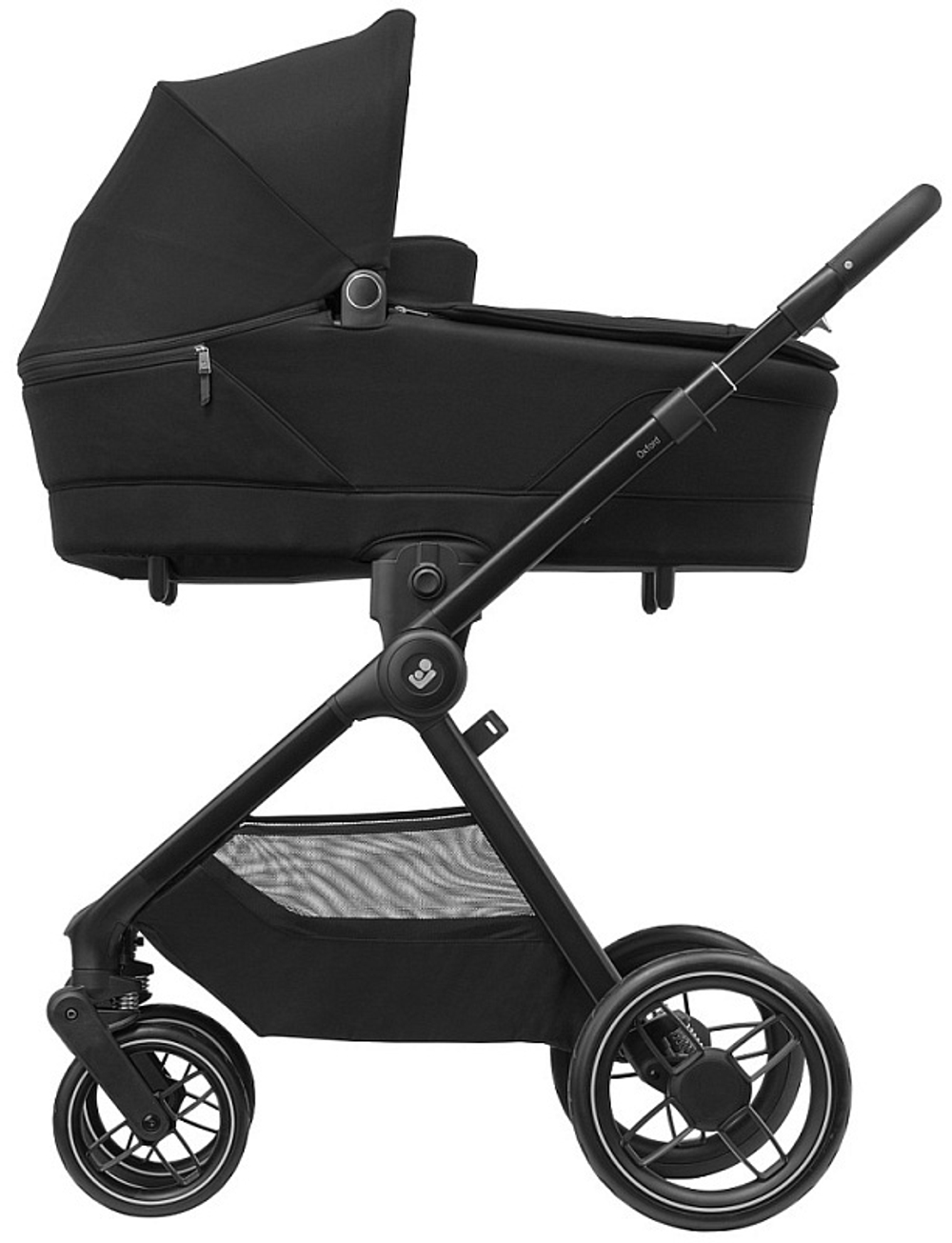 Коляска детская Maxi-Cosi Oxford Plus 3 в 1 с автокреслом CabrioFix Essential graphite 1978390110 PlusTwillic Black/Черный