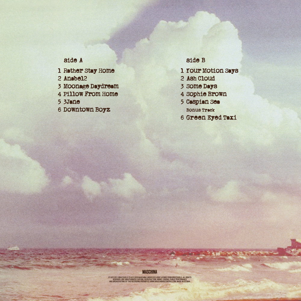 LP: Brazzaville – «Jetlag Poetry» (2011/2026) [Limited Orange Vinyl]