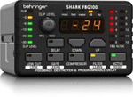 Behringer FBQ100 подавитель обратной связи, 8 FBQ-фильтров, микрофонный предусилитель, задержка, noise gate, компрессор