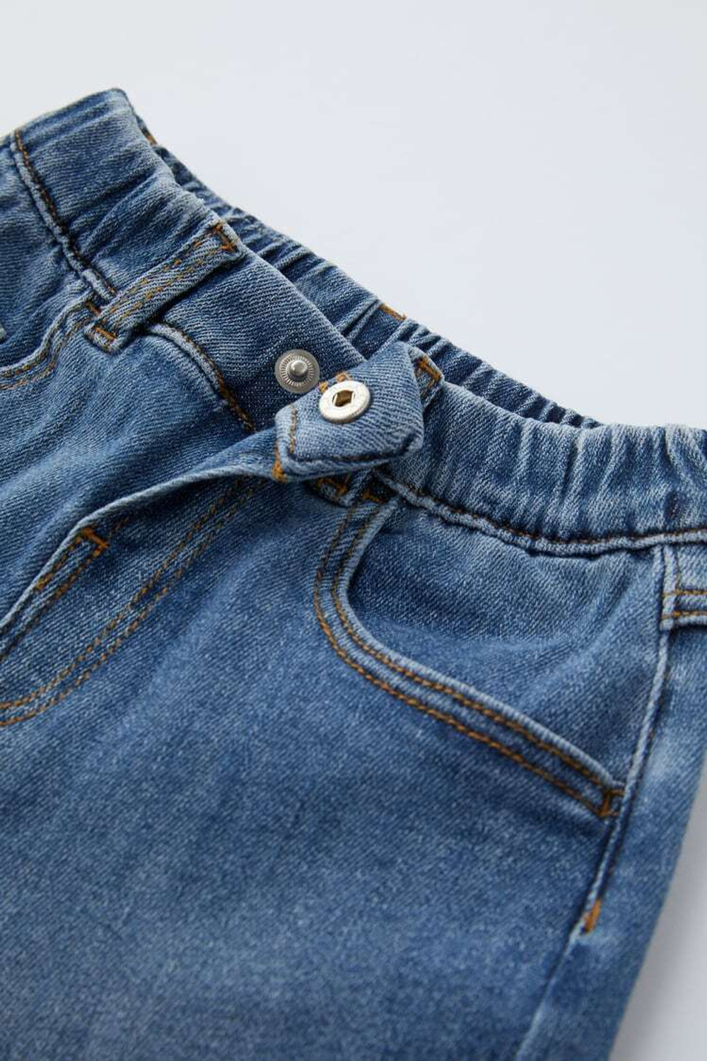 ZARA ДЖИНСЫ RELAXED COMFY, ВЫЦВЕТШИЙ СИНИЙ